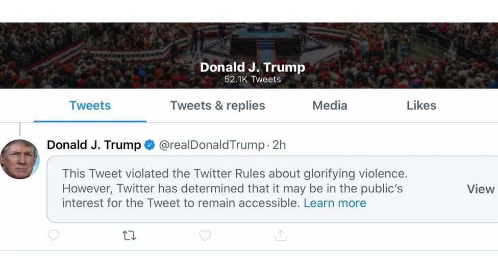 Twitter Tags Trump Tweet, Upholding Truth Amidst Chaos.